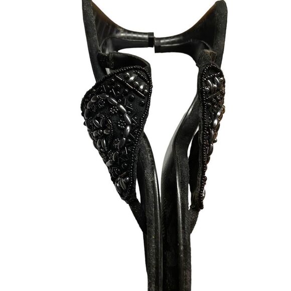 Amanda smith size 8 black heeled shoes excellent condition - Picture 2 of 3